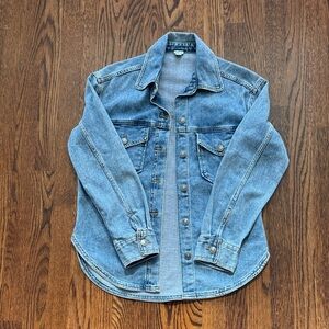 🎈🎈AERIE Light Blue Denim Shaket